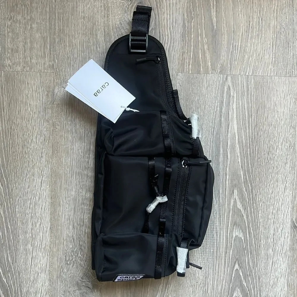NEW Caraa nylon sling belt bag